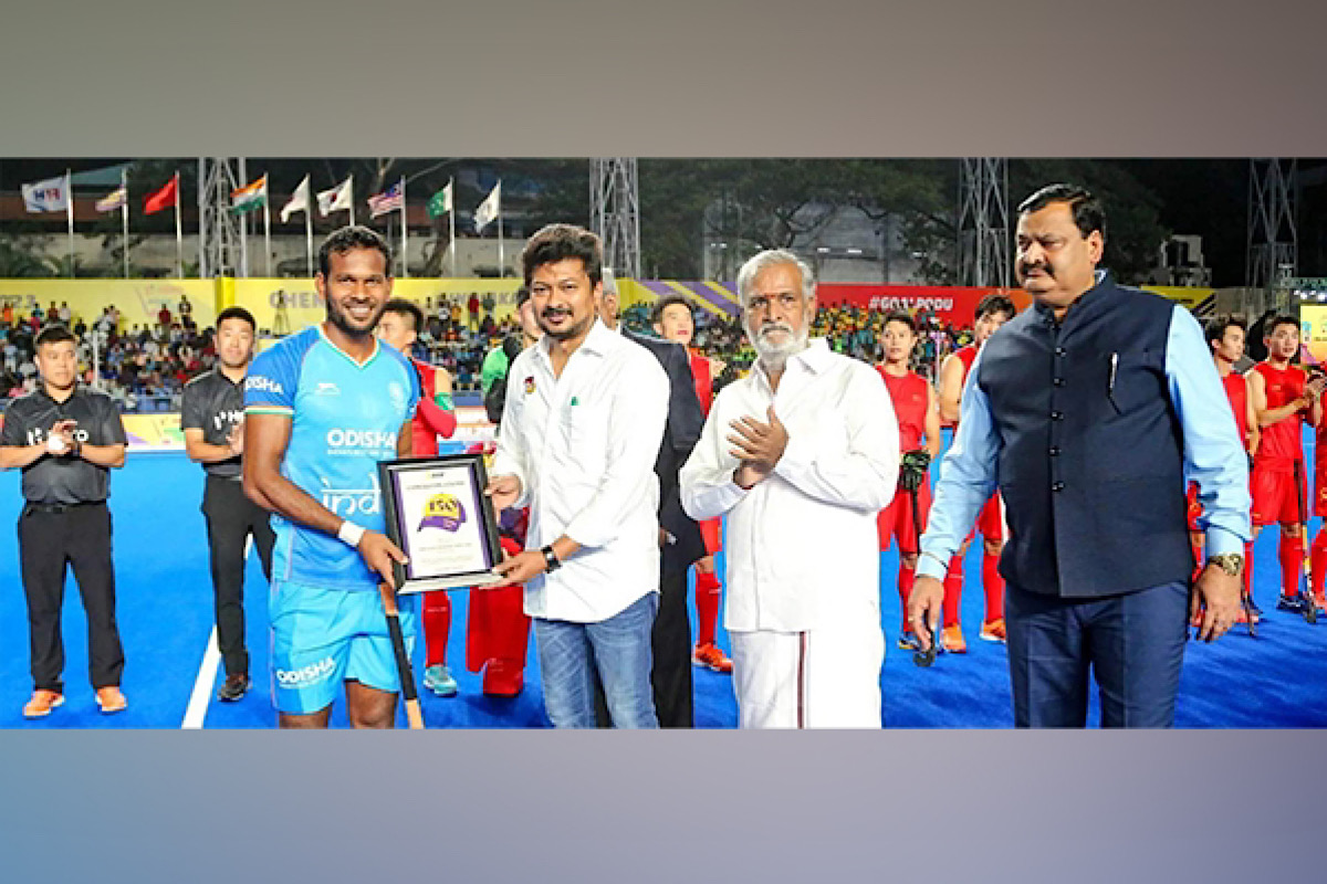 Hockey India congratulates Amit Rohidas on completing 150 international appearances