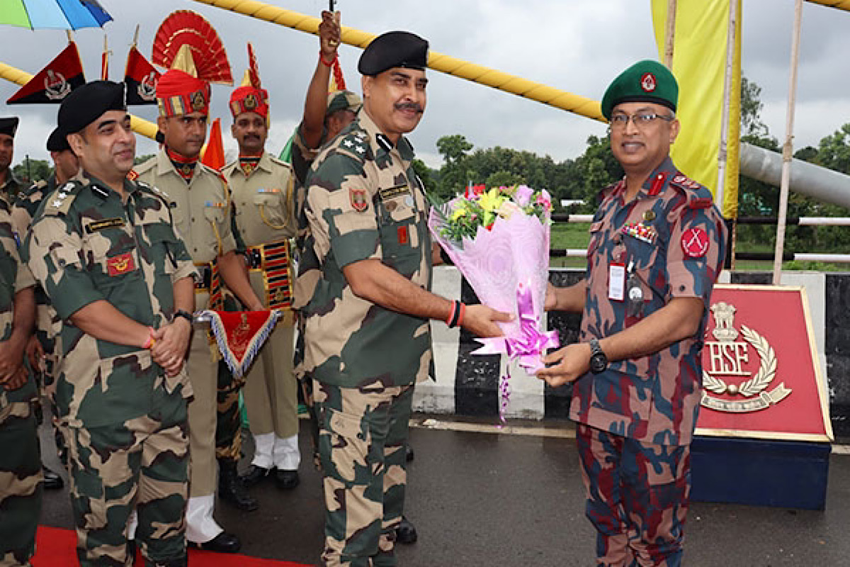 Agartala: BSF, Border Guard Bangladesh hold meeting, discuss security