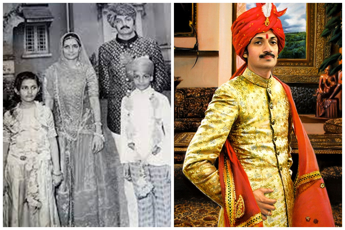 Who are Manvendra Singh Gohil’s parents?