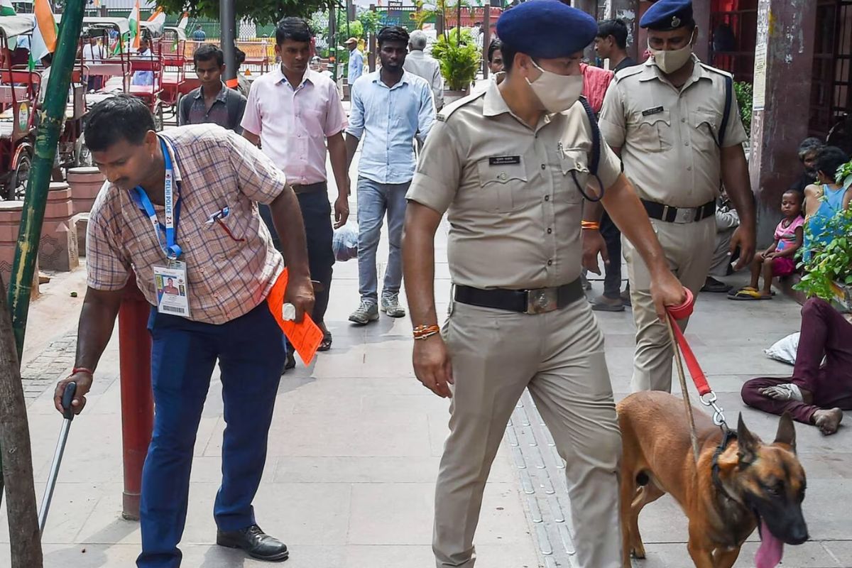 Security enhanced in Delhi ahead of 77th I-Day