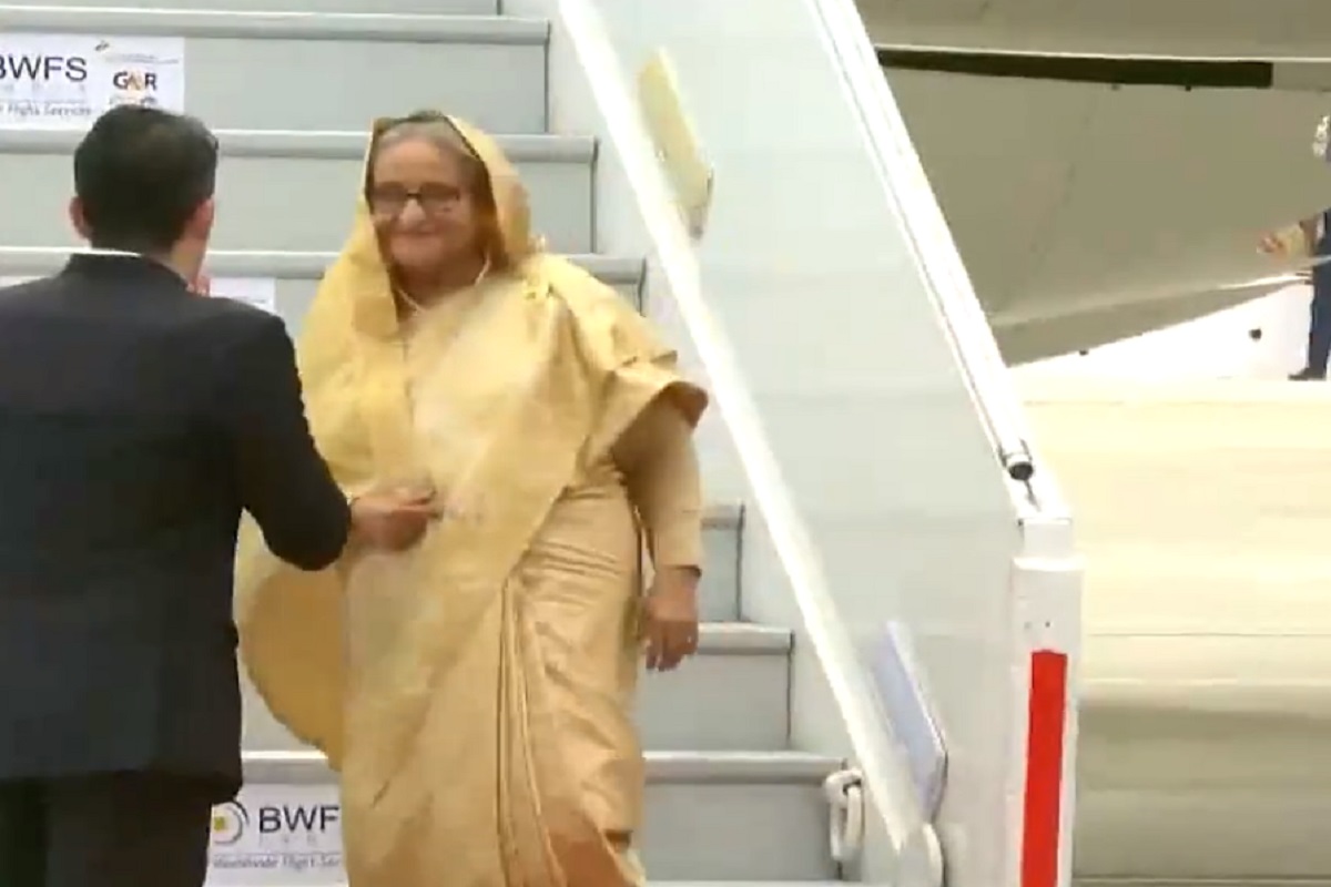 Bangladesh PM arrives, will hold talks with Modi on Saturday