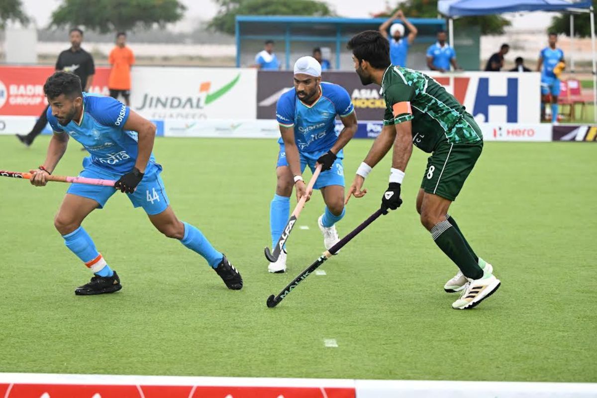 India beat Pakistan 4-4 (2-0 SO) to win Hockey5s Asia Cup