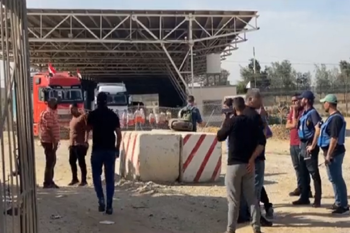 Rafah border crossing opens for limited evacuation of foreigners, injured Palestinians from Gaza
