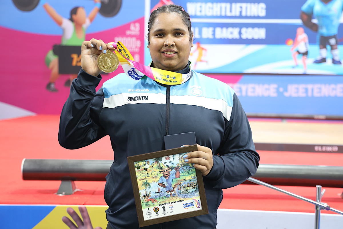 UP lifter Purnima bags second successive National Games title