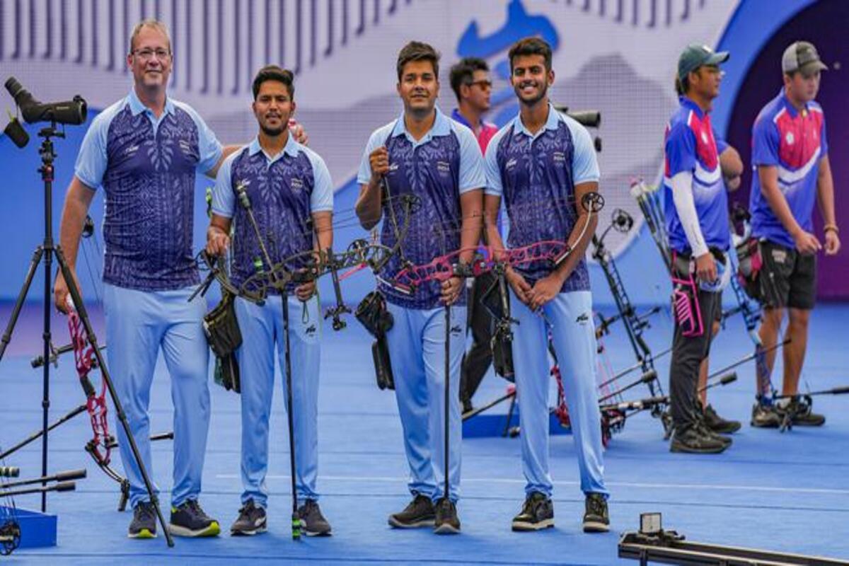 Asian Games: Double gold for Indian compound archery teams