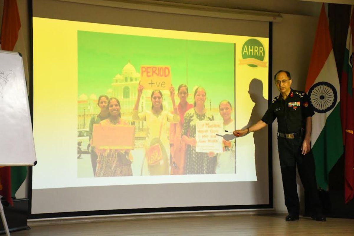 Delhi Cantt: Army Hospital organises menstrual health awareness programme