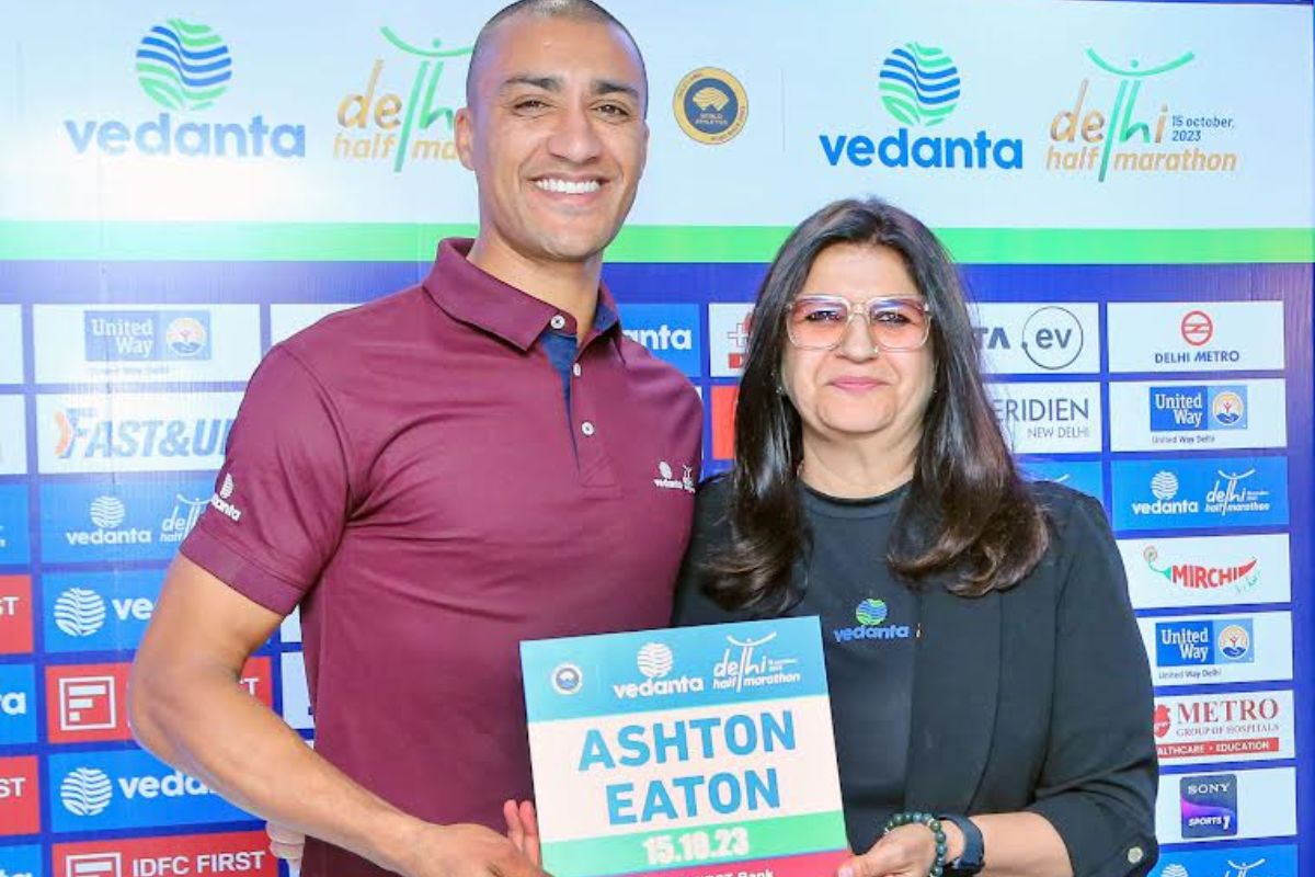 Delhi half-marathon a booster for athletes to perform at world stage: Olympian Ashton Eaton