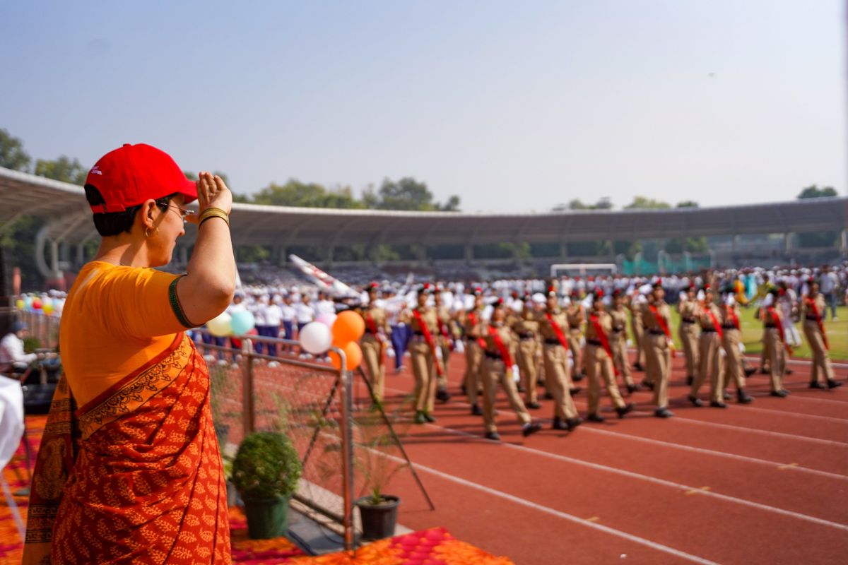 Atishi inaugurates Delhi State School Games 2023