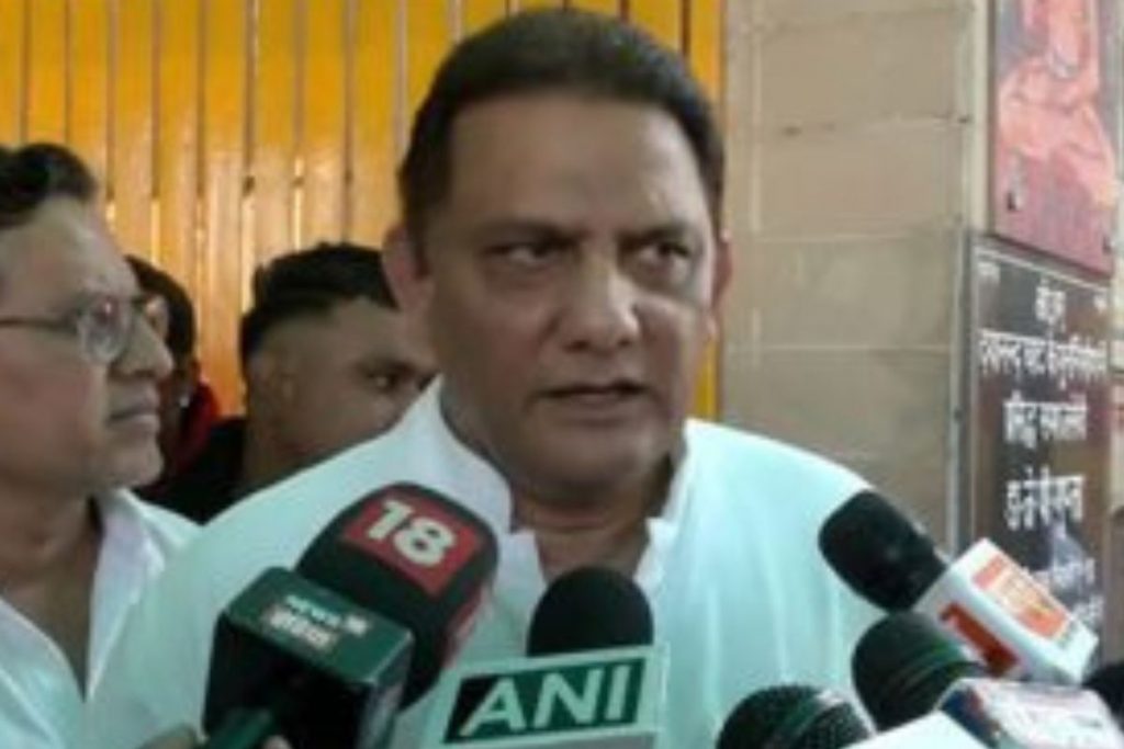 Former cricketer Azharuddin