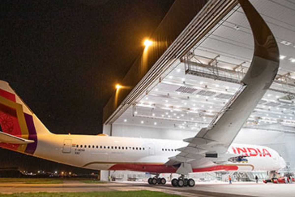 Air India offers sneak peak at their A350 aircraft