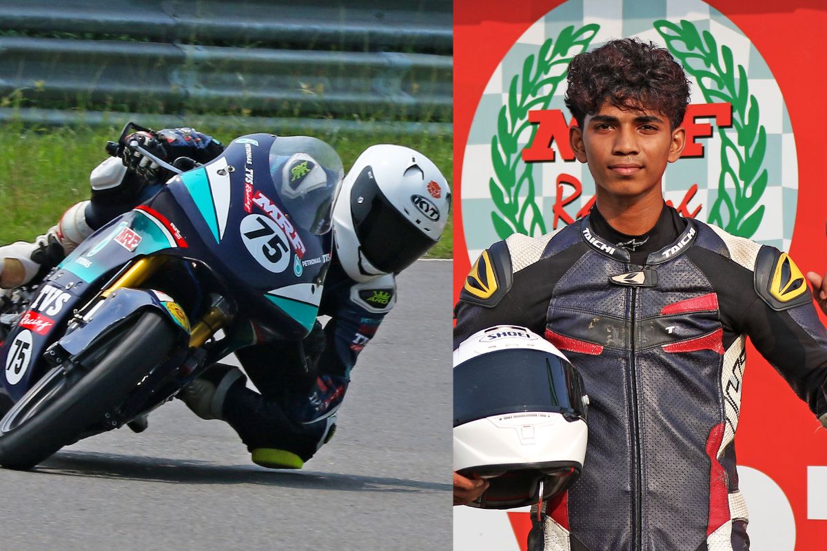 Sarthak Chavan, Abdul Basim grab pole positions at National Motorcycle Racing