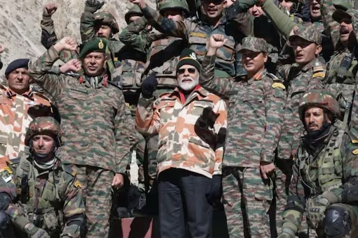 “My festival is where you are…”: PM Modi tells Army soldiers in Himachal’s Lepcha on Diwali