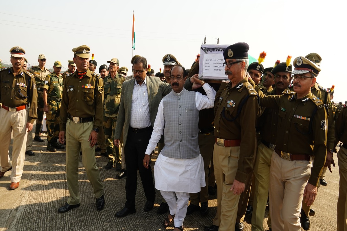 Chhattisgarh: Deputy CM Sao takes pledge for a Maoist-free state