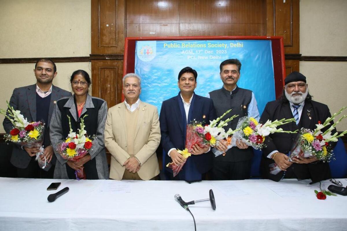 Public Relations Society Delhi elects new governing body