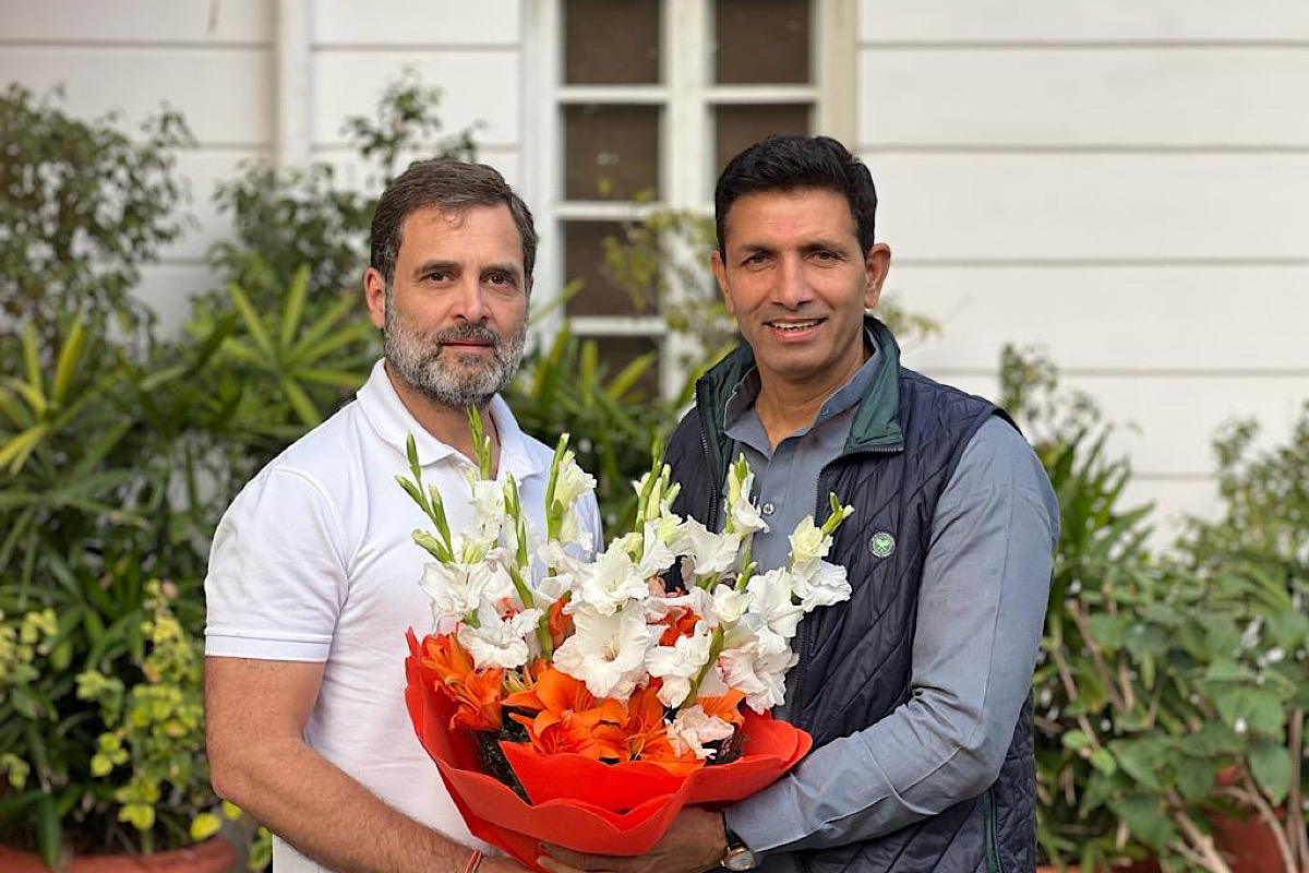 Newly appointed MP Cong chief meets Rahul