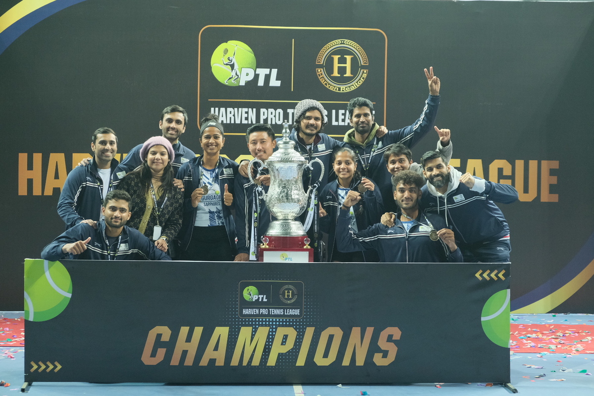 Harven Pro Tennis League: Gurgaon Sapphires  first team to win two PTL titles