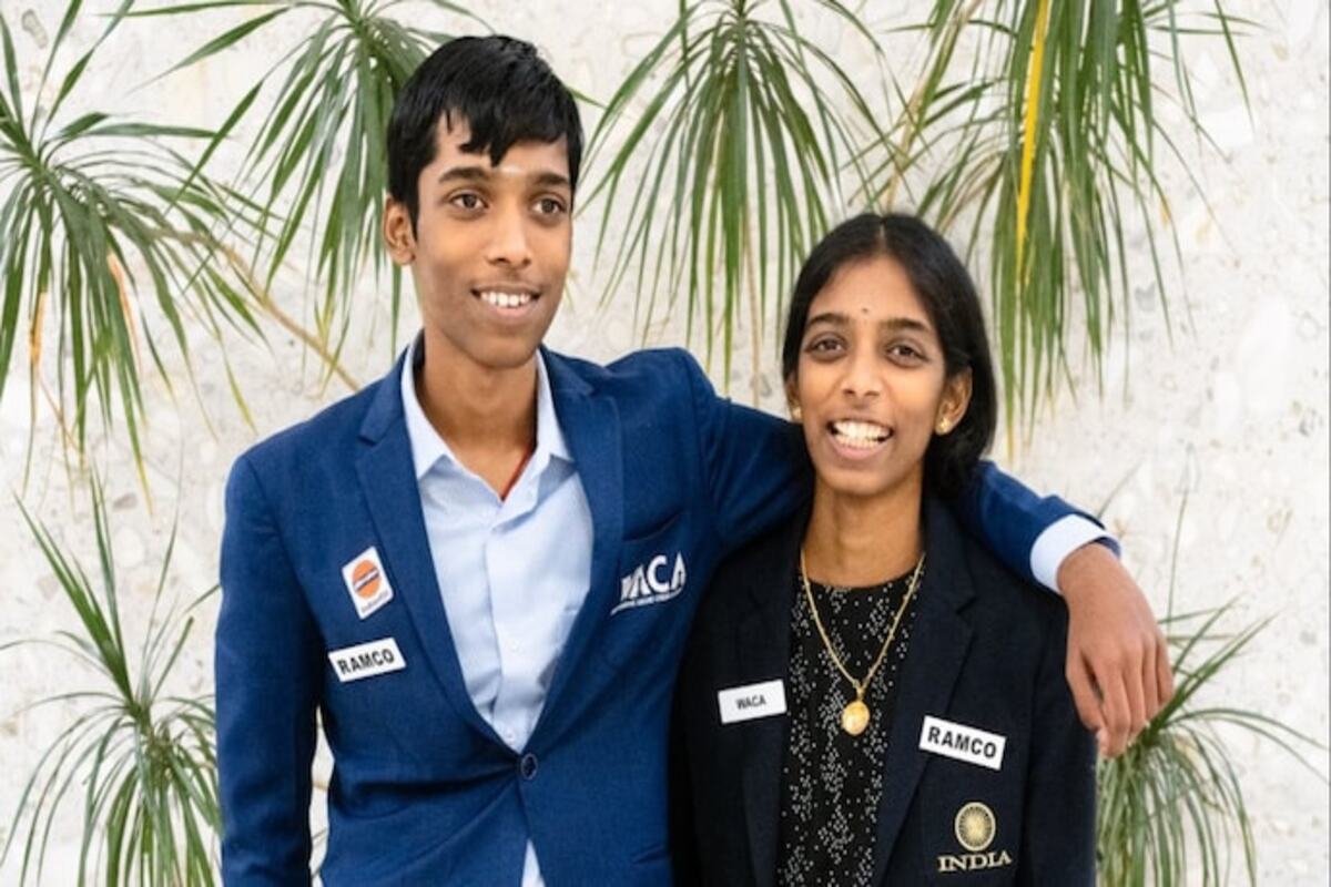 Vaishali and Praggnanandhaa, first brother-sister duo to become
