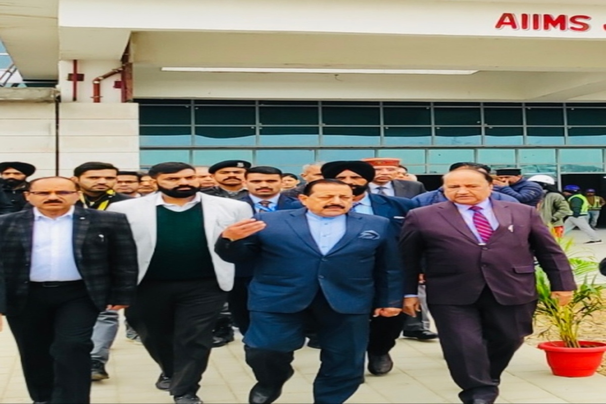 Dr. Jitendra Singh calls for early competition of AIIMS Jammu