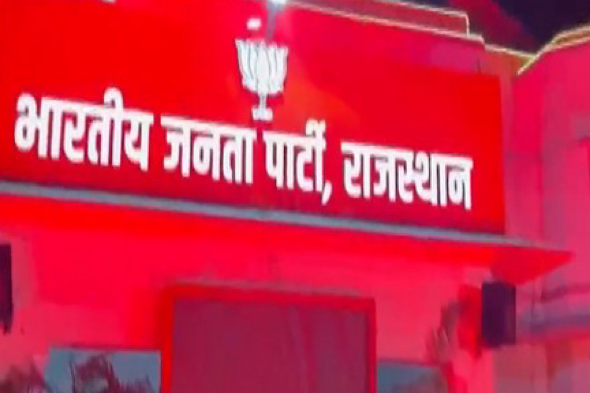 BJP office in Jaipur decked up ahead of PM Modi’s visit to attend DGP-IGP national conference