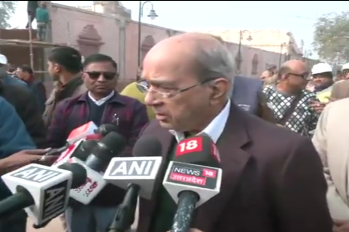 Ground floor work in Ram temple completed: Nripendra Mishra