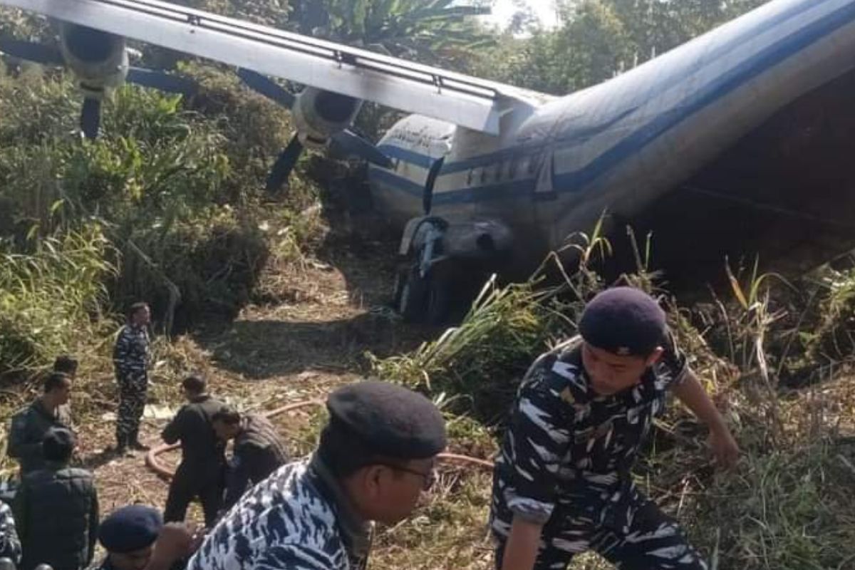 Myanmar Army plane that crashed in Mizoram had arrived to transport soldiers who entered India