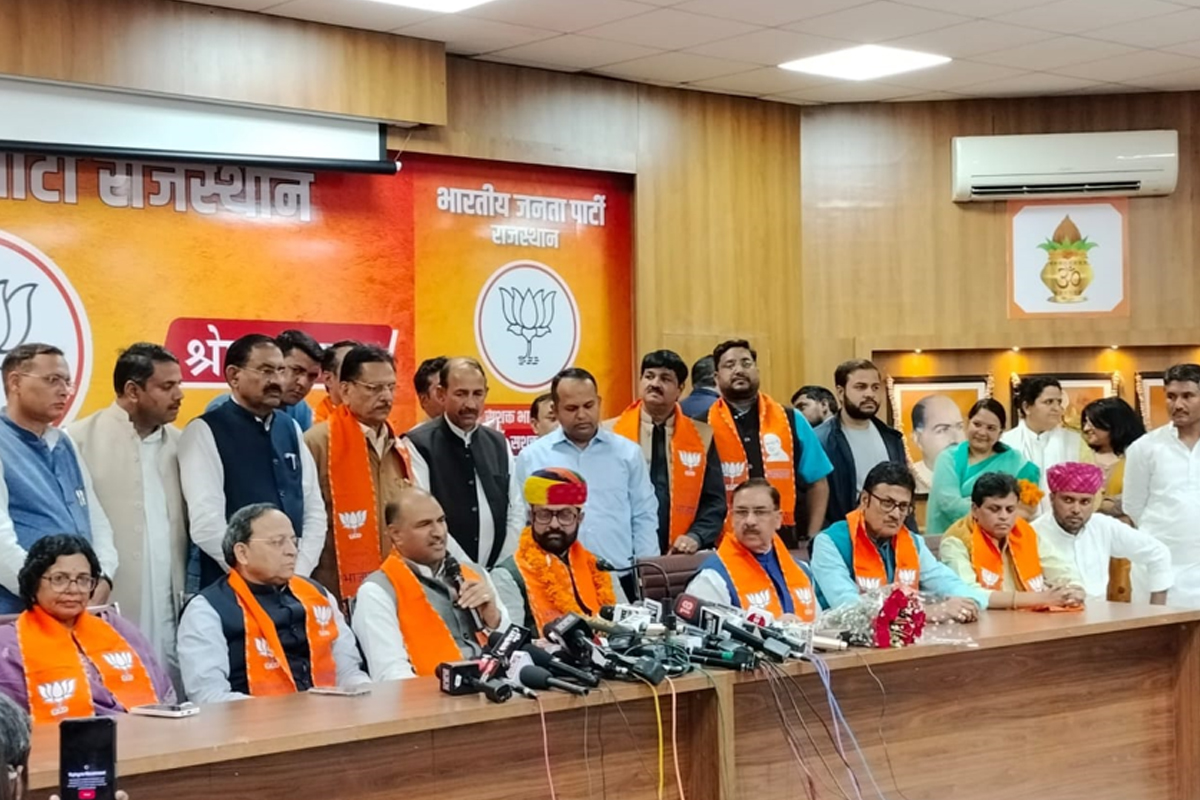 Veteran tribal leader and Rajasthan Congress MLA Malviya joins BJP