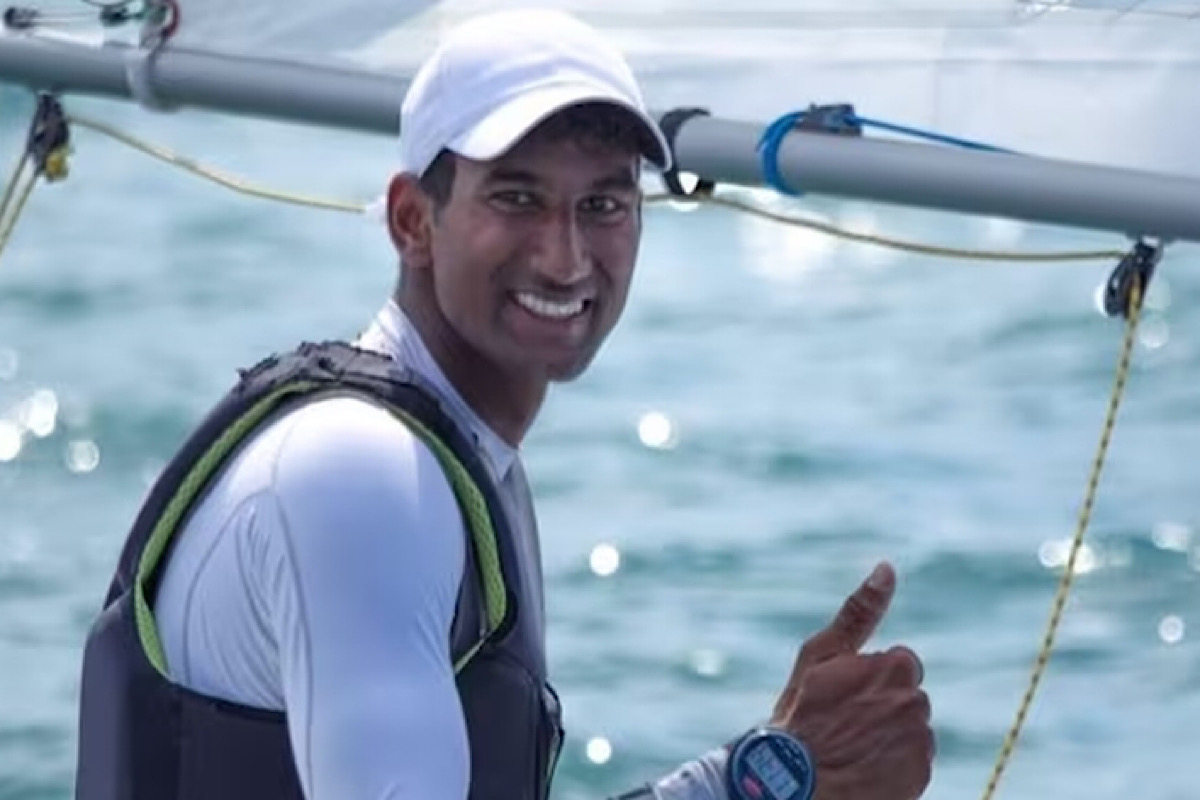 Vishnu Saravanan wins gold  at Europa Cup  sailing event in Spain