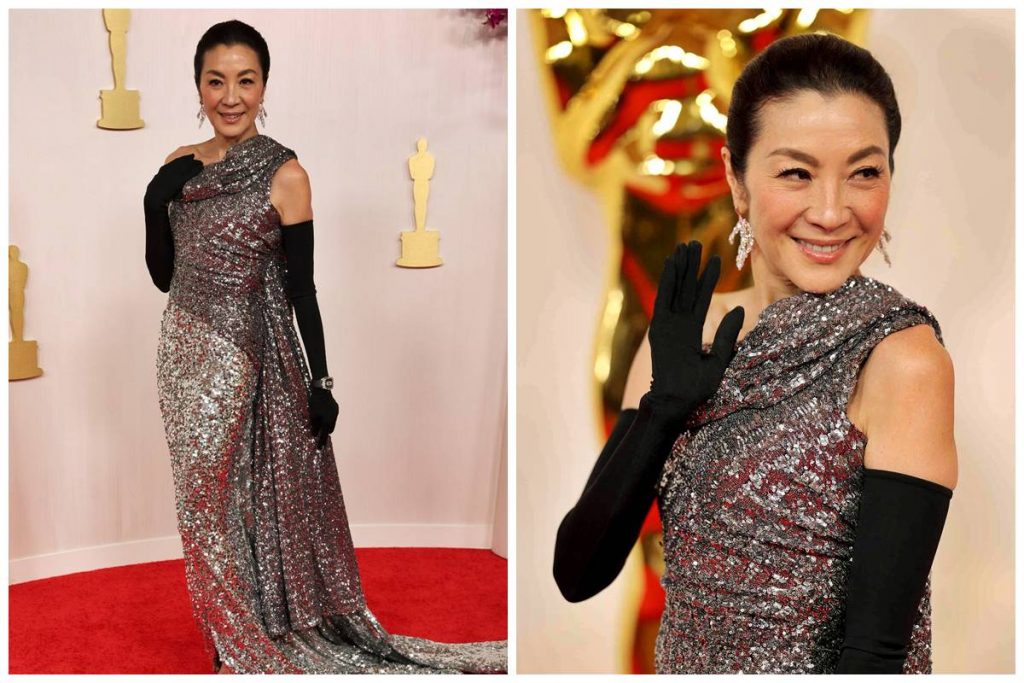 Michelle yeoh oscar dress sales