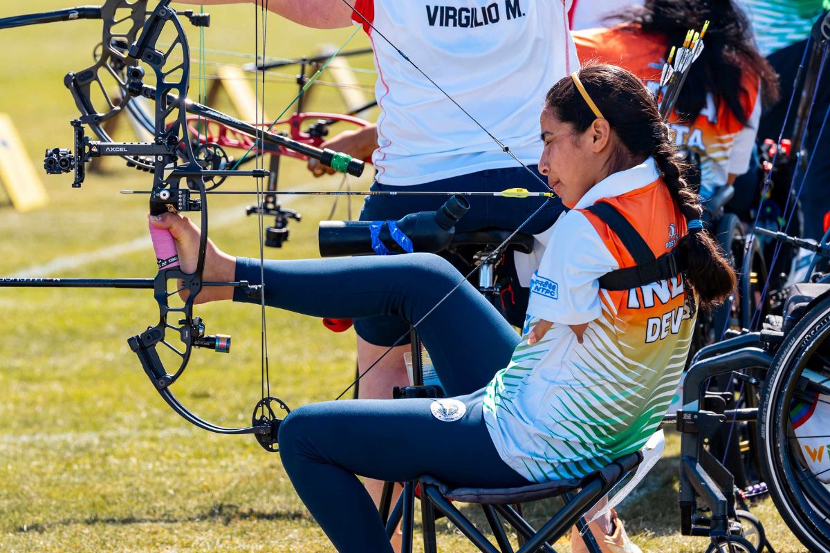 Top seed Sheetal Devi takes pole position at Dubai 2024 Para Archery