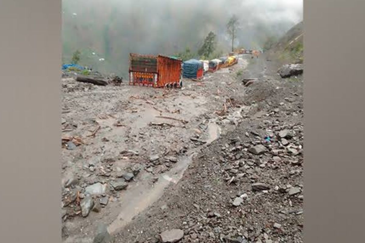 Baby girl, mother among four of family buried alive in landslide in Jammu