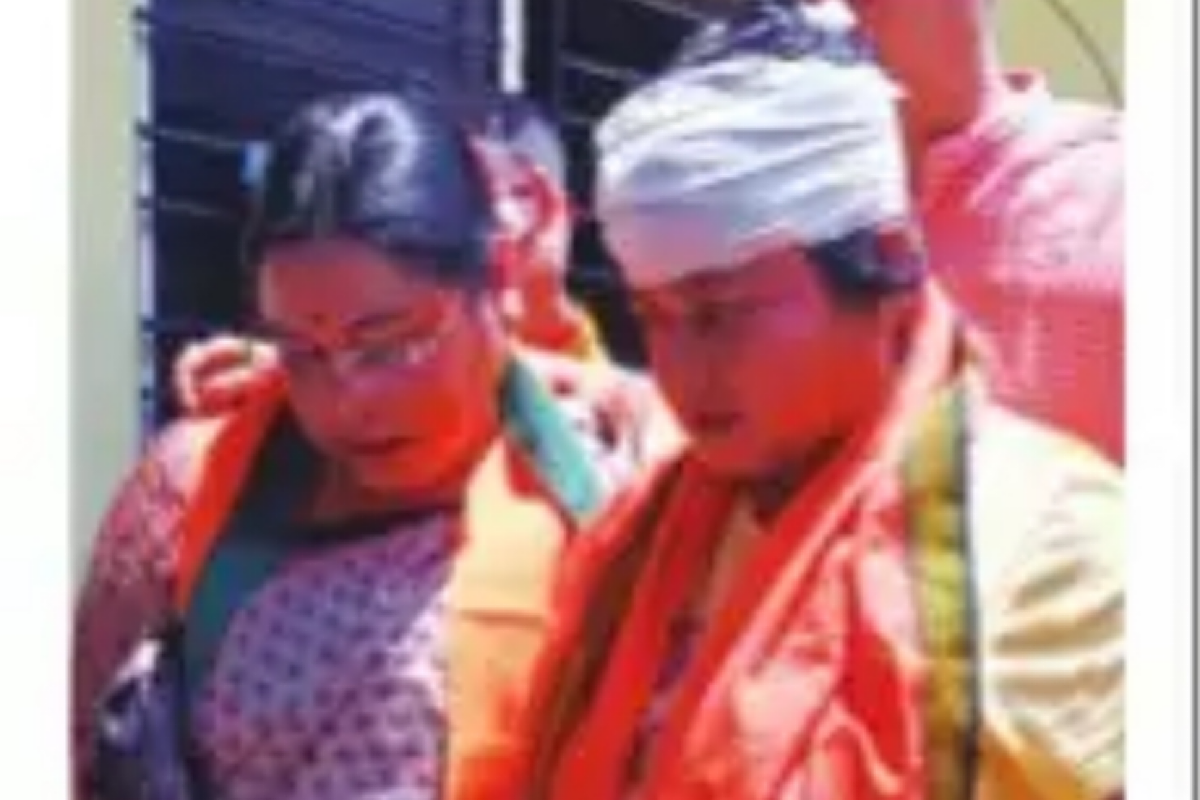 BJP woman leader attacked