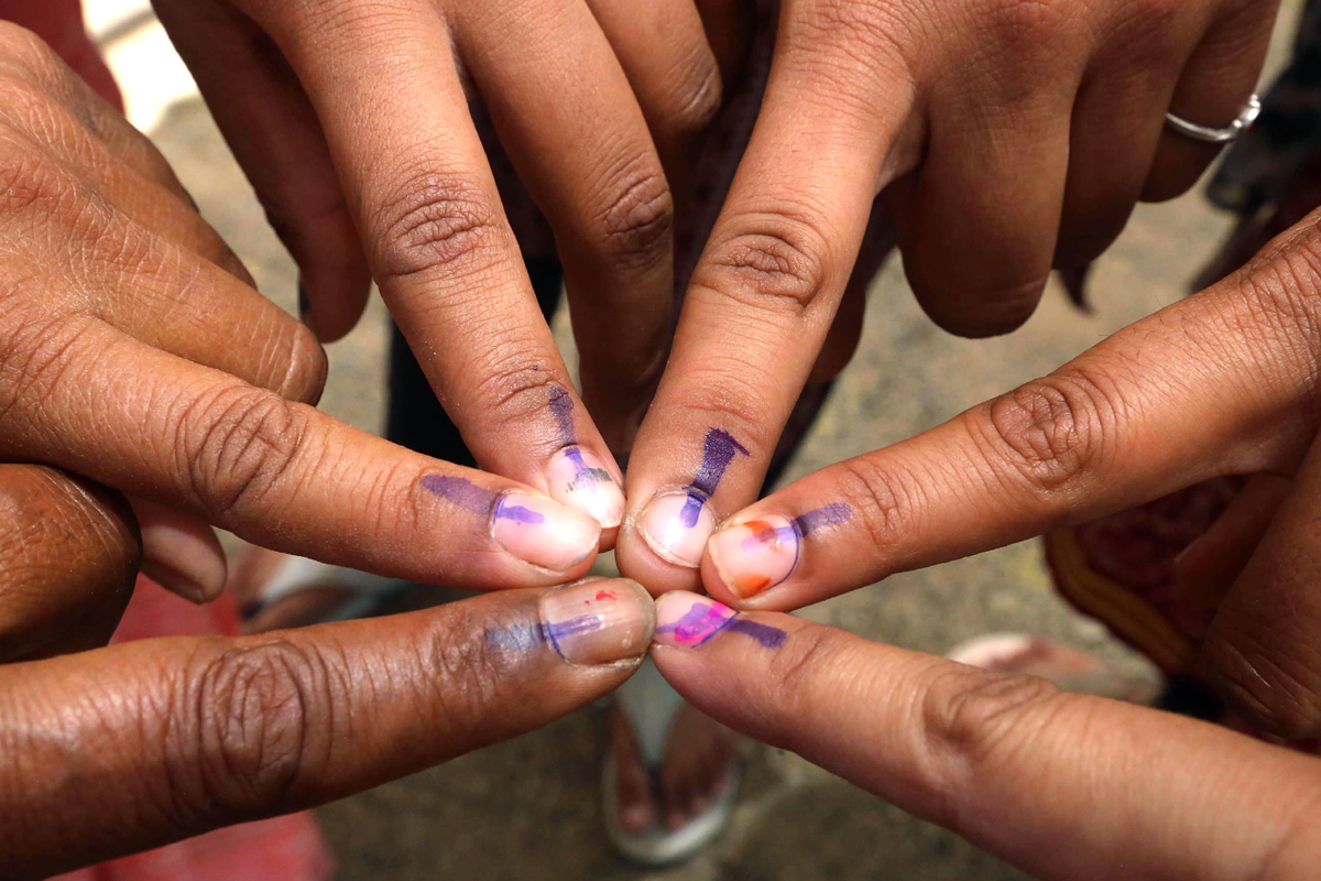 54.02 % voting in sixth phase of LS polls in  UP amid severe heat wave conditions
