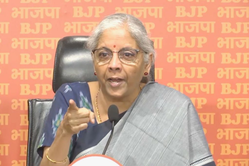 If a woman MP is not safe in the CM residence, then what about Women Security in Delhi: Nirmala Sitharaman