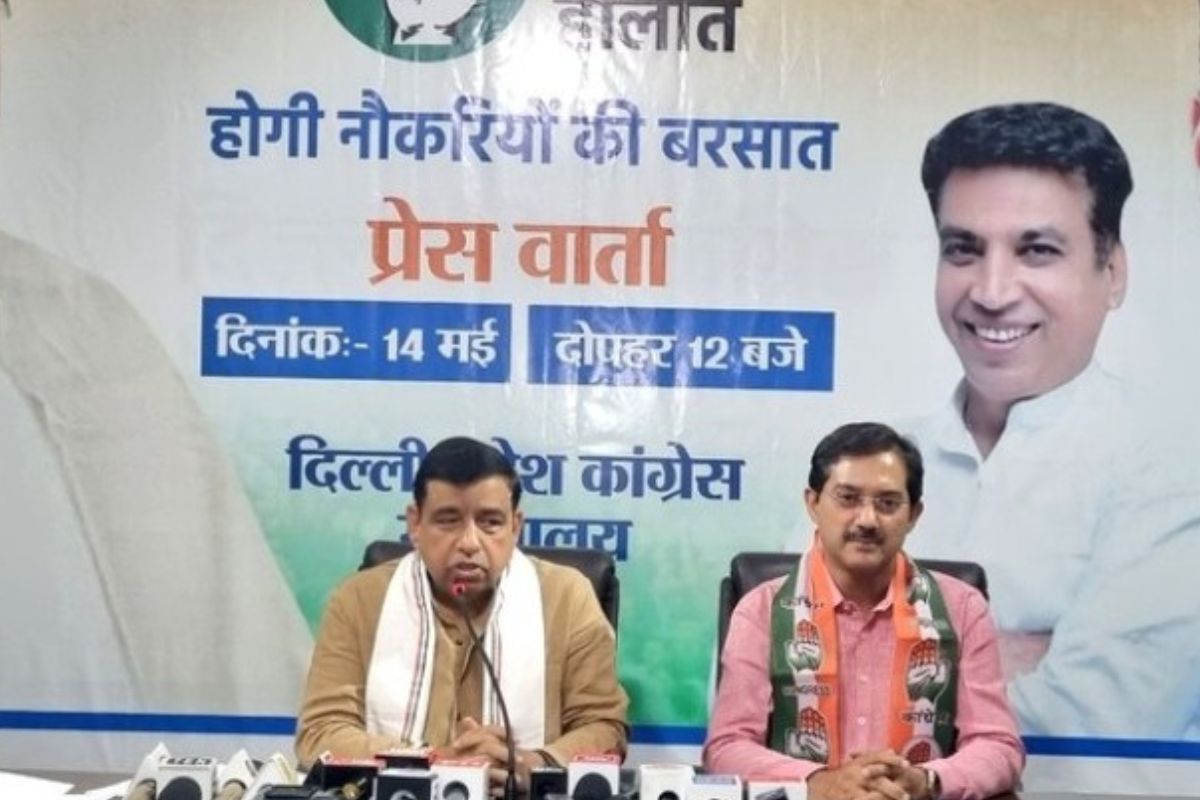 Congress’ Anil Bhardwaj claims wave in favour of INDIA candidates in Delhi