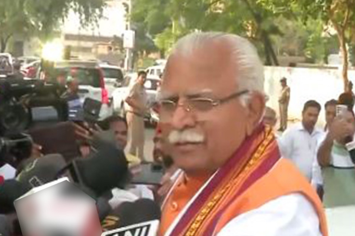 Former Haryana CM Khattar casts his vote, says “Congress candidate is not a challenge for me”