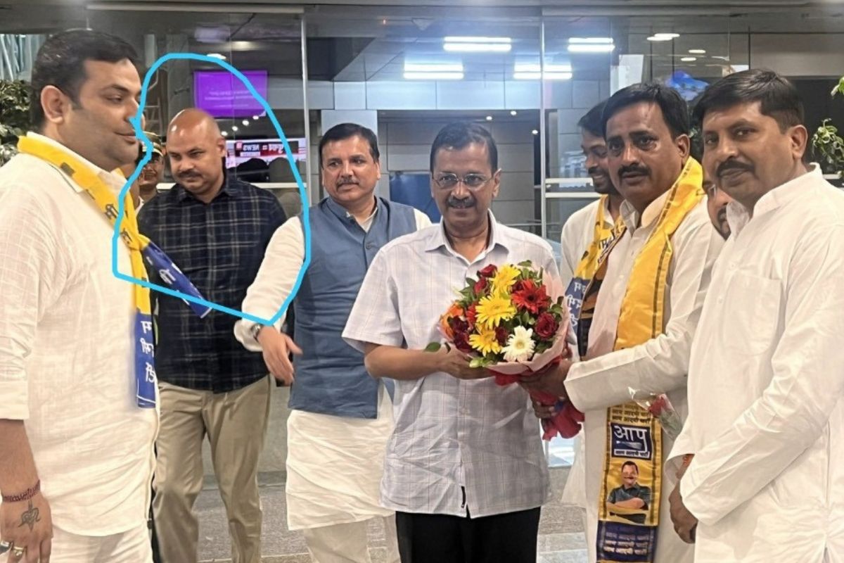 Kejriwal’s PA, accused of misbehaving with Swati Maliwal, accompanies Delhi CM on campaign tour