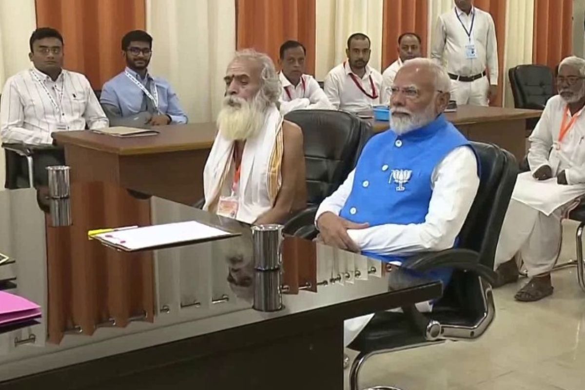 PM files nomination from Varanasi