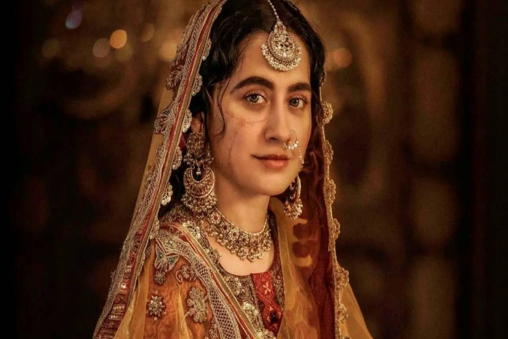 Sanjeeda Shaikh in 'Heeramandi'