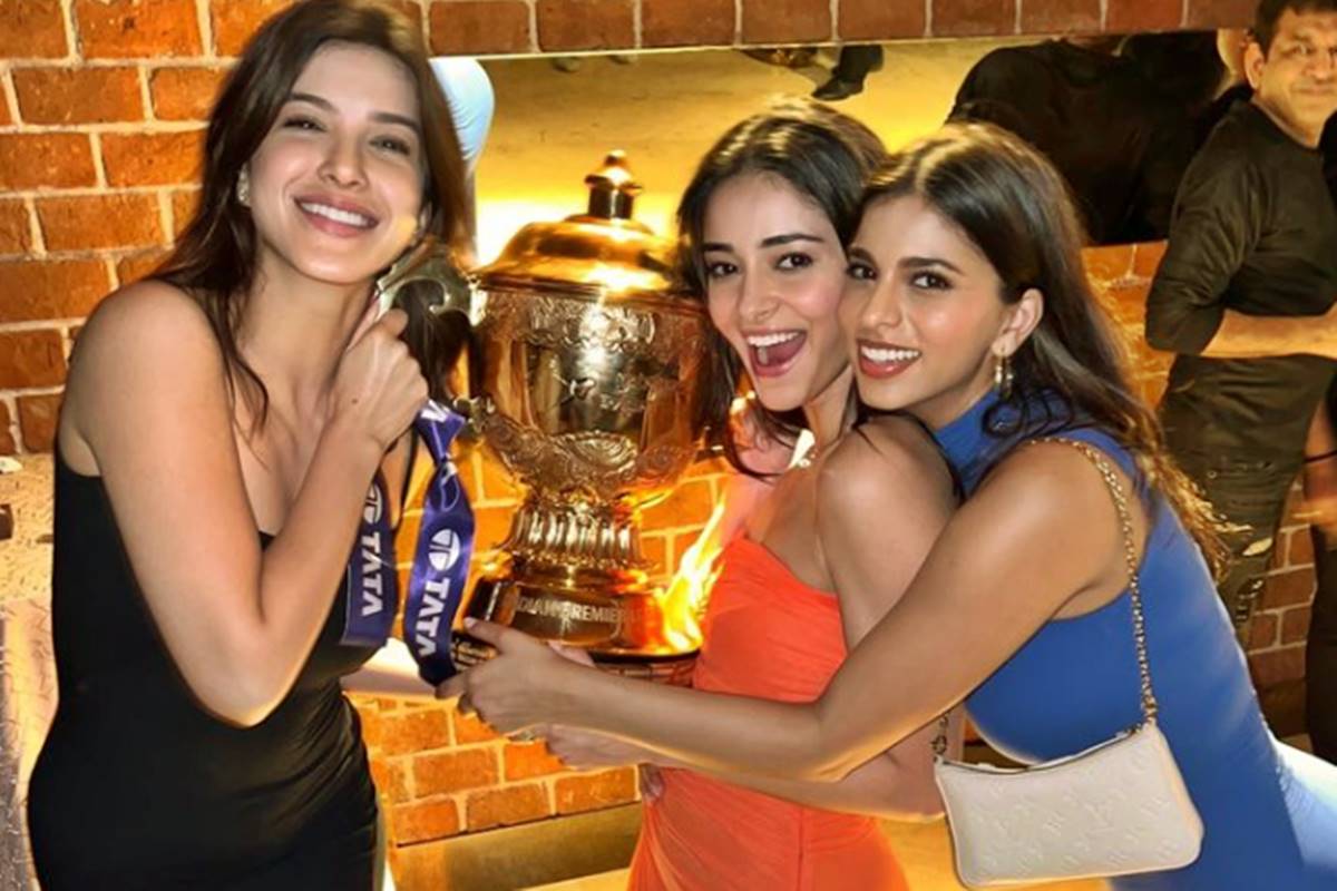 Suhana Khan, Ananya Panday, Shanaya Kapoor Celebrate KKR’s IPL win