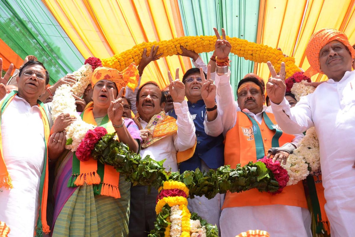 BJP candidate Praveen Khandelwal files nomination from Chandni Chowk