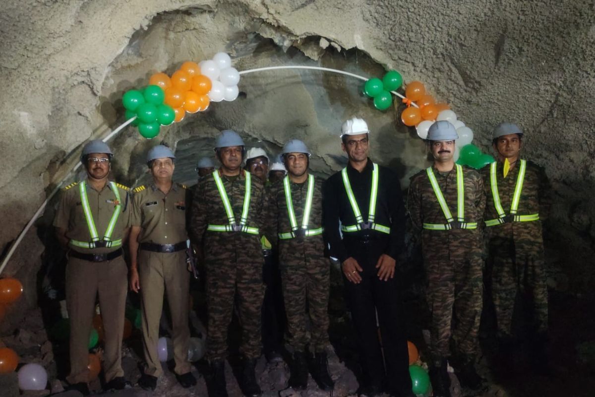 BRO achieves breakthrough of tunnel on strategic Akhnoor-Poonch border highway