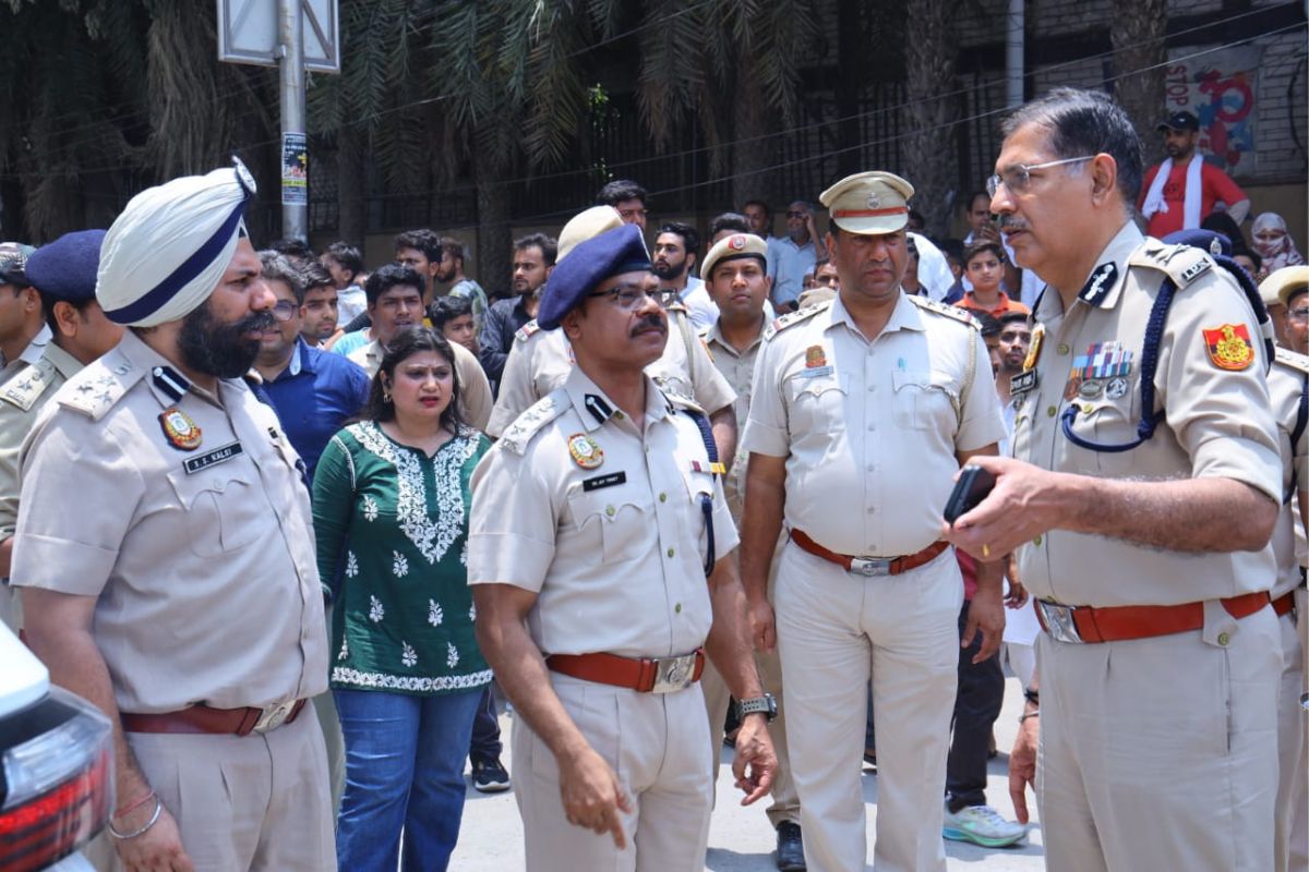 Delhi’s top cop reviews security to ensure peaceful polling