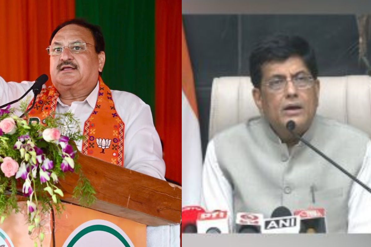 Full strength for PM’s constituency: Nadda & Piyush Goyal in Varanasi