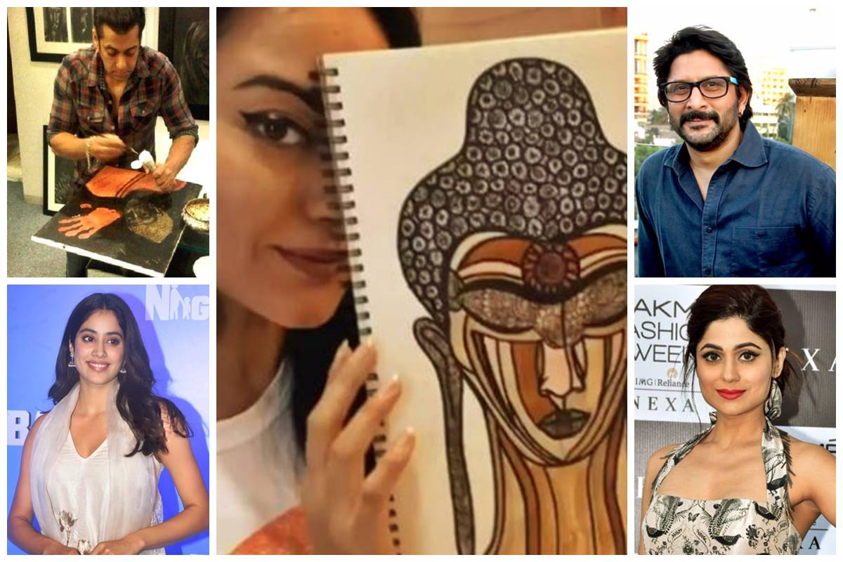 Bollywood Brushstrokes: Celebrities Embrace Artistic Expression