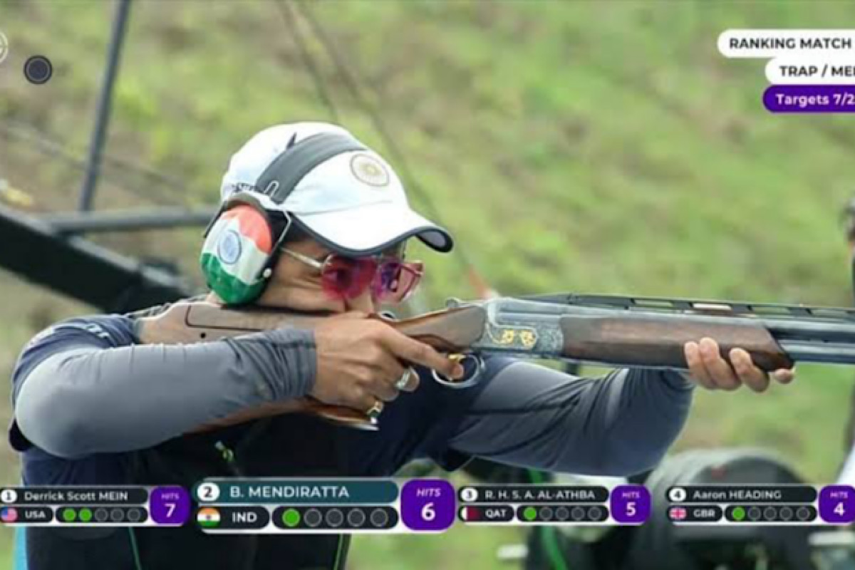 Shooting World Cup: Bhowneesh in line for Men’s trap final at Lonato