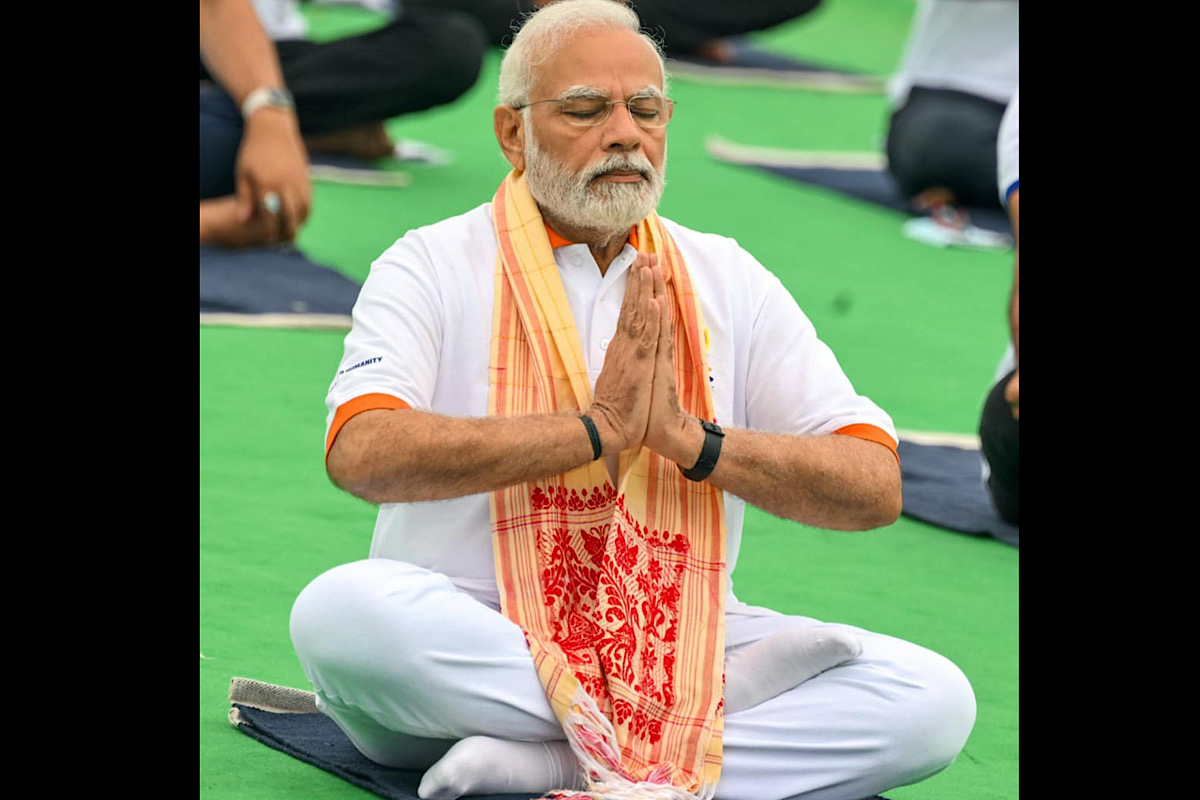 “Yoga fosters strength, good health, wellness” PM Modi urges people to make yoga part of their daily lives