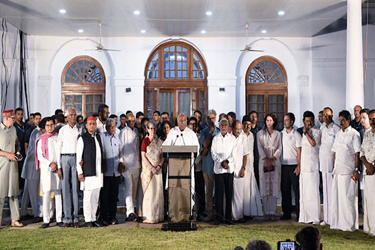 INDIA bloc leaders to enter Lok Sabha together as mark of unity
