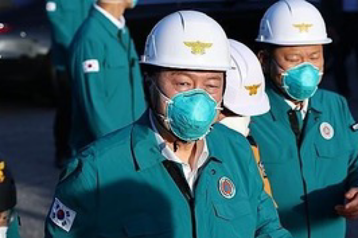 South Korean President Yoon visits site of battery plant fire that killed 22