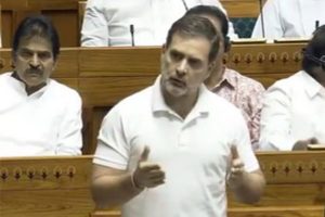 LS adjourned as opposition pushes for discussion on NEET, Rahul Gandhi leads charge