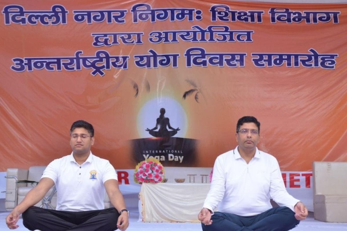 MCD marks International Day of Yoga with a series of events